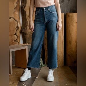 Agolde Women’s Ren wide-leg, high-waisted jean size 27